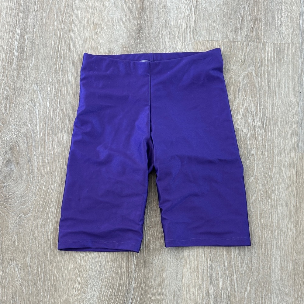 Purple Women's Lycra bike Shorts AS